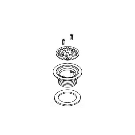 Kohler Strainer Sa 48096-CP